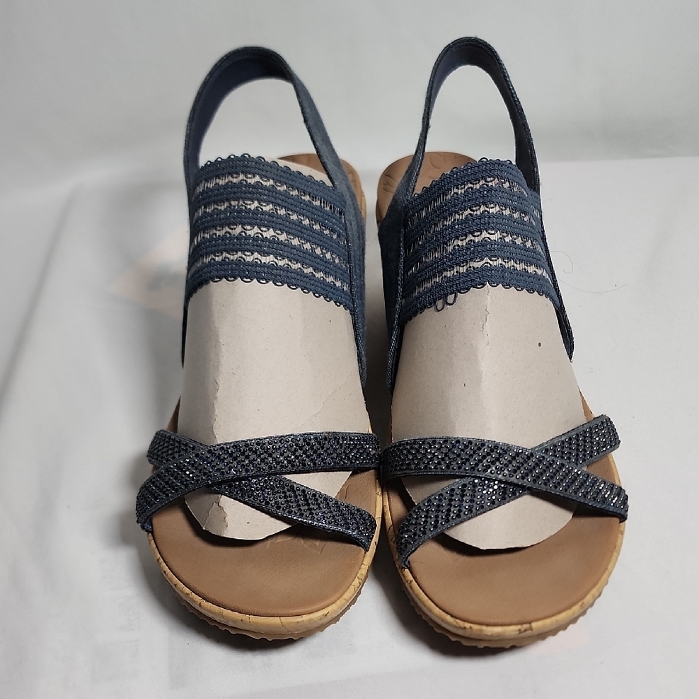 Skechers Denim Blue Women's Sandals